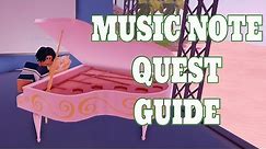 Royale High Wave 2 Music Note Quest Guide All Locations-SUPER EASY