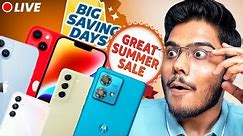 🔴 Flipkart Big Saving Days LIVE|Samsung S23FE, iPhone 15, Best Deals #flipkartbigsavingdays
