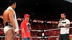 John Cena and CM Punk demand WWE Championship rematches: Raw, August 22, 2011