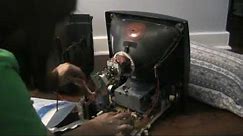 Emerson TV VCR Combo Repair