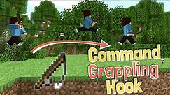 ✔️How To Get A Working Grapple Hook In Minecraft Java With One Simple Command + Bedrock Alternative!