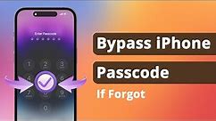 [4 Ways] How to Bypass iPhone Passcode If Forgot 2024