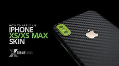 How to apply an iPhone XS/XS Max skin | XtremeSkins