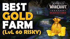 Best Gold Farm in Hardcore Classic WoW | DM East Lashers Guide