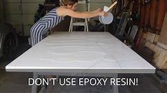 Why You Should NOT Do Epoxy Resin Countertops [Do THIS Instead]