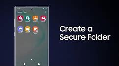 Secure Folder: How to keep your documents secure | Samsung
