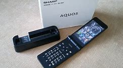 SHARP Aquos K-tai SH-N01 (crazy MIL-STD-810G flip phone from Japan) short view