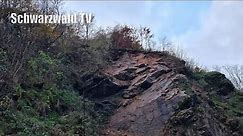 🚨😱 Felsrutsch in Zell im Wiesental - Livebericht vor Ort [25.11.2022]