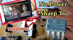 Sharp LCD Tv no power problem | LC-32LE430M Dead Set