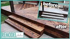 Deck Restoration with Oil Finish | Remodelaholic