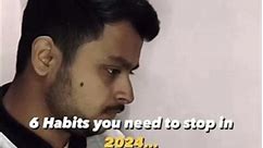 Stop these 6 habits in 2024 | Read Description #shortsfeed #shortsviral