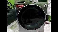 LG washer and dryer combo 100% tuyo ang damit. LG FV1409D4V