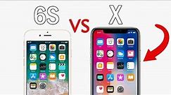 iPhone 6S vs iPhone X - SPEED TEST