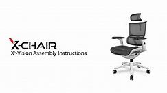 X-Chair | Xs-Vision Assembly Instructions