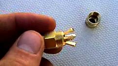 How To-splice VHF coax cable the EASY way