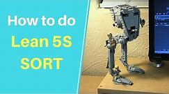 How To Do Lean Manufacturing 5S - Sort