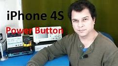 How to fix iphone 4s power button / fixing / repair 4 - 4s button not working