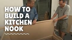 How to Build a Kitchen Nook