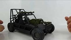 power team elite world peacekeepers military buggy power team elite 1/18 scale toy review