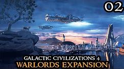 EXPANSION - Galactic Civilizations IV WARLORDS || FULL GAME 4X Space || Part 02 #sponsored