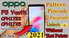 Oppo F5, F5 Youth CPH1723 / CPH1725 Pattern Password Unlock Without Test Points