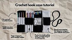Crochet hook case tutorial I Kenikse Crochet