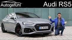 Audi RS5 Coupé FULL REVIEW 2020 with Autobahn test - Autogefühl