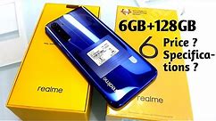 Realme 6 6GB+128 GB Comet Blue Unboxing , First Look & Review !! Realme 6 SPECIFICATIONS, PRICE 🔥🔥🔥
