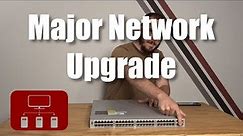 Major Nework Upgrade - Cisco Nexus C3048TP Setup and Install