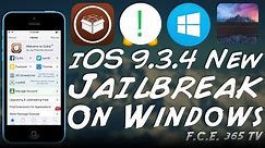 How to Jailbreak iPhone 5/4S/5C on WINDOWS (iOS 9.3.4 or lower)