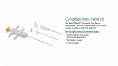 BARD® MISSION® Disposable Core Biopsy Instrument and Kit Demonstration