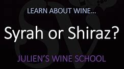 What's the DIFFERENCE between Shiraz & Syrah? Origin of the Grape & Wine