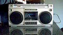 Sharp GF-4747 Radio Cassette Boombox 80's
