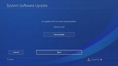 How to Update your PS4