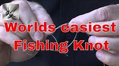 How to tie the Worlds easiest fishing knot | The Hook and The Cook