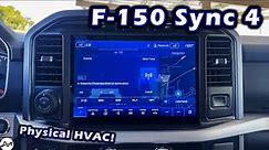 2023 Ford F-150 – Sync 4 Infotainment Review | How to Use Apple CarPlay & Android Auto, Touchscreen