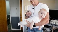ADORABLE 3 Month Old Baby Gets Her First Chiropractic Adjustment!