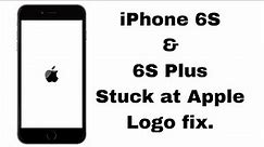 iPhone 6s stuck at apple logo fix 2021!Fix iPhone stuck on apple logo.