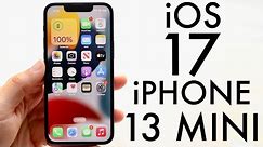 iOS 17 On iPhone 13 Mini! (Review)