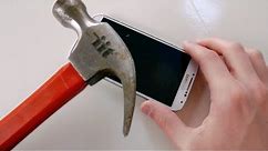 Samsung Galaxy S4 Hammer Drop Test