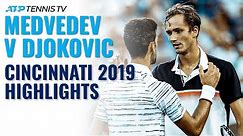 Novak Djokovic vs Daniil Medvedev: Cincinnati 2019 Extended Highlights
