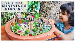 Miniature Gardens | How To Make Miniature Gardens Accessories | DIY Fairy Garden