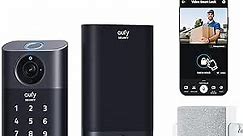 eufy Security Video Smart Lock S330, Chime Included, 3-in-1 Camera+Doorbell+Fingerprint Keyless Entry,BHMA, WiFi Door Lock,App Remote Control,2K HD,No Monthly Fee,SD Card Required