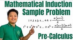 Proof by Mathematical Induction | Principle of Mathematical Induction | Sample Problems | Part 1