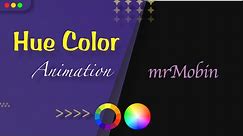 Text Hue Color Animation by CSS | Web Development