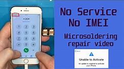 iPhone 7 (intel) no IMEI/No Service repair. Baseband BB_PMIC replacement