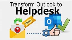Use Outlook as Helpdesk Ticketing & Incident Management System - AssistMyTeam.com