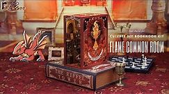 CUTEBEE DIY Booknook Kit | Flame Common Room