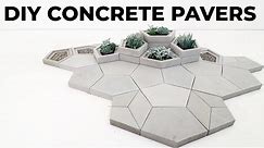 How to Make Concrete Pavers | DIY CONCRETE PATIO PROJECT