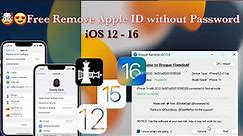 Remove Apple ID without password/ Broque Ramdisk Remove icloud, Reset Apple ID - Open Menu / icloud